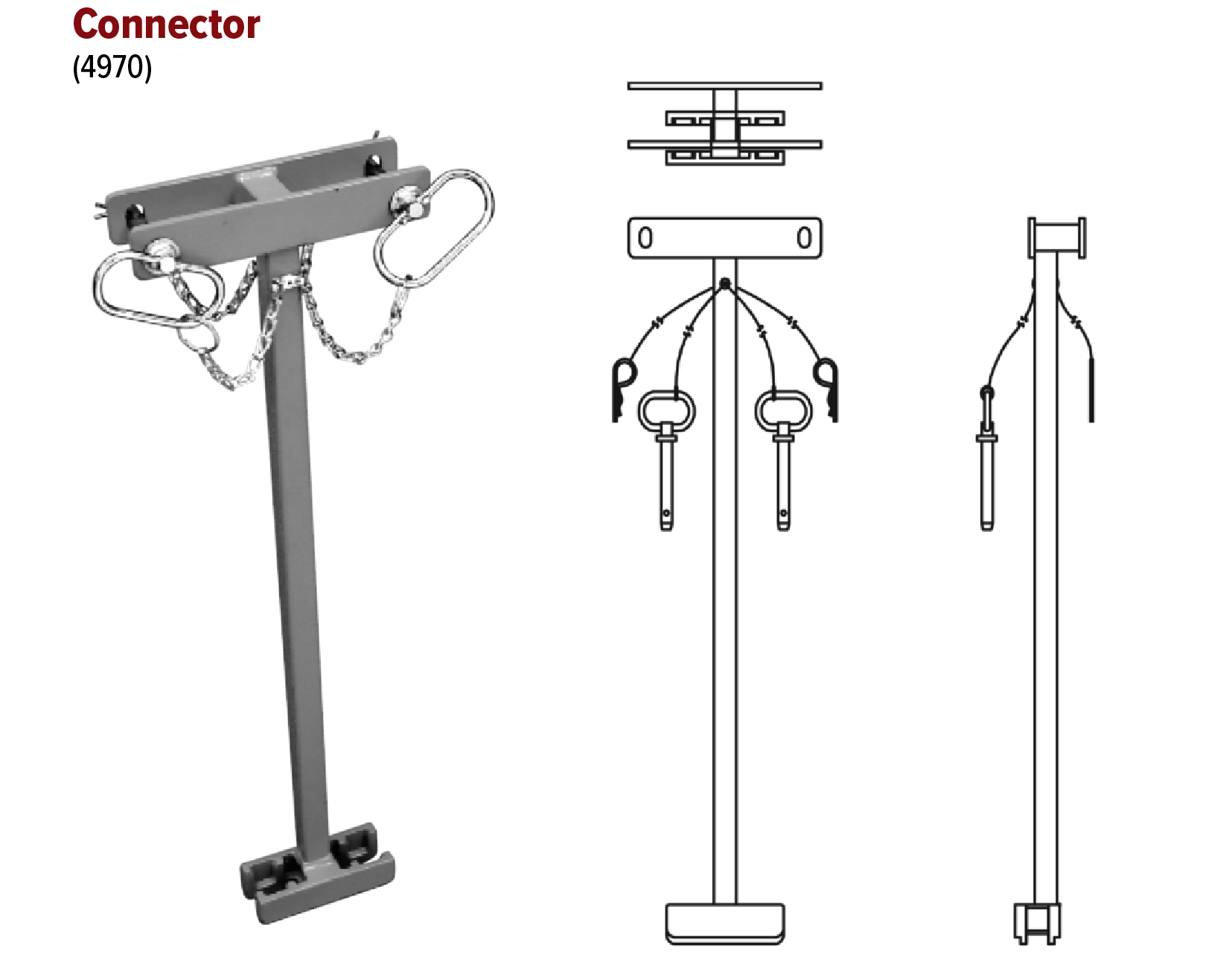 Fixed Modular Platform—Stirrups & Connectors - Spider Staging