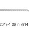 The 36 inch whip provides strain relief for the air hose attachment to the ST-17 Air Spider Basket.